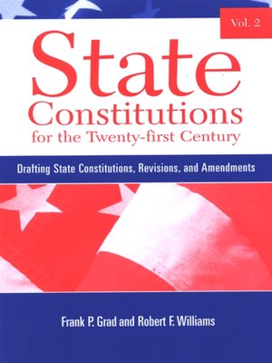 cover image of State Constitutions for the Twenty-first Century